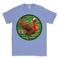 Colony Blue new hampshire red chicken christmas Classic Tee - LillyAllenDesigns