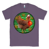 Lavender new hampshire red chicken christmas Classic Tee - LillyAllenDesigns