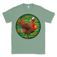 Sage new hampshire red chicken christmas Classic Tee - LillyAllenDesigns