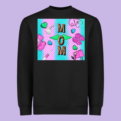 Nurse Mom Mother’s Day Heavyweight Sweatshirt Designed By Tumblerdesignbyshophia