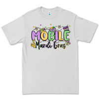 Dove Grey mobile mardi gras Premium Tee - MaliasSmallBusiness