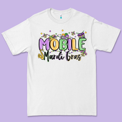 Mobile Mardi Gras Premium Tee Designed By Maliassmallbusiness