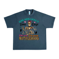 Midnight Navy some days i rock it some days it rocks me either w Urban Heavy Tee - Artiststas