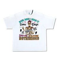 White some days i rock it some days it rocks me either w Urban Heavy Tee - Artiststas