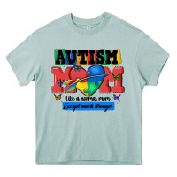 Arona autism mom like a normal mom Heavy Core Tee - MaliasSmallBusiness