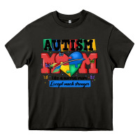 Asphalt autism mom like a normal mom Heavy Core Tee - MaliasSmallBusiness