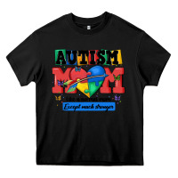 Black autism mom like a normal mom Heavy Core Tee - MaliasSmallBusiness