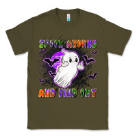 Army Green spook around and find out Classic Tee - LillyAllenDesigns