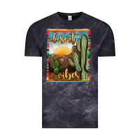 Cloud Black desert vibes Vintage Tee - JahusDesignShop
