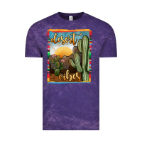 Cloud Purple desert vibes Vintage Tee - JahusDesignShop