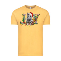 Vintage Mustard Russian Blue Cat Joy Vintage Tee - LillyAllenDesigns