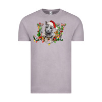 Vintage Zinc Russian Blue Cat Joy Vintage Tee - LillyAllenDesigns