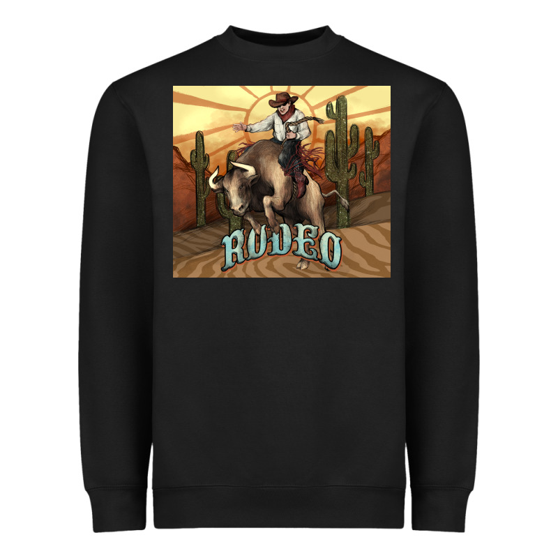 Rodeo Cowboy Bullfighter Western 20oz Skinny Heavyweight Sweatshirt by HowdyJamesFarm | Teevron