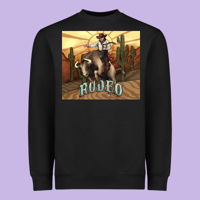 Rodeo Cowboy Bullfighter Western 20oz Skinny Heavyweight Sweatshirt Designed By Howdyjamesfarm