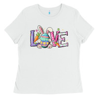 White love easter Ladies Tee - MaliasSmallBusiness