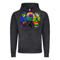 Vintage Black Childcare Life Vintage Hoodie - LillyAllenDesigns