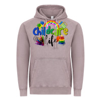 Vintage Zinc Childcare Life Vintage Hoodie - LillyAllenDesigns