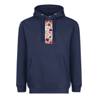 Navy baseball pen wraps Heavyweight Hoodie - BundleAndBundleShop