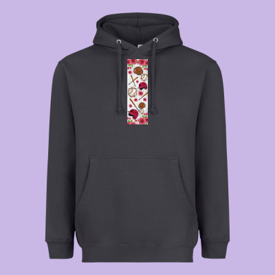 Baseball Pen Wraps Heavyweight Hoodie Designed By Bundleandbundleshop