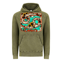 Vintage Olive cancer turquoise cowhide Vintage Hoodie - RanaPortraitStore