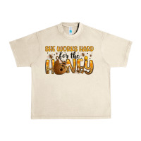 Sandshell she works hard for the honey Urban Heavy Tee - Artiststas