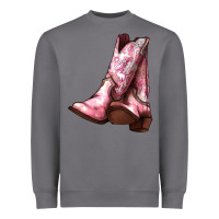 Storm Cowgirl boots Heavyweight Sweatshirt - HowdyJamesFarm