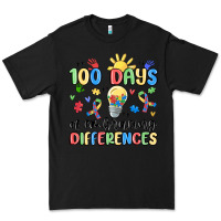 Black 100 days of embracing differences Premium Tee - MaliasSmallBusiness