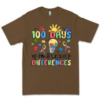 Cacao 100 days of embracing differences Premium Tee - MaliasSmallBusiness