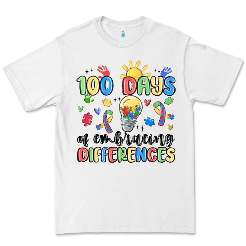 100 Days Of Embracing Differences Premium Tee by MaliasSmallBusiness | Teevron