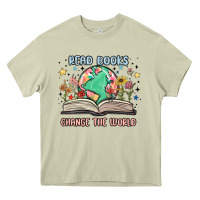 Mossy book lover Heavy Core Tee - MaliasSmallBusiness