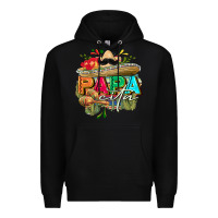 Black Papacita Premium Hoodie - FaDigitalArtStudio