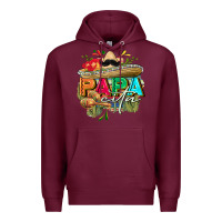 Burgundy Papacita Premium Hoodie - FaDigitalArtStudio