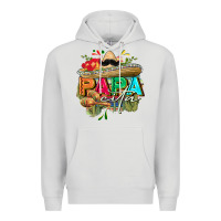 Dove Grey Papacita Premium Hoodie - FaDigitalArtStudio