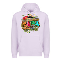 Lilac Papacita Premium Hoodie - FaDigitalArtStudio