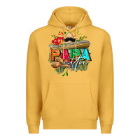 Mustard Papacita Premium Hoodie - FaDigitalArtStudio