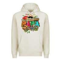 Oatmeal Heather Papacita Premium Hoodie - FaDigitalArtStudio