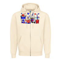 Sandshell emt emergency medical technician coffee cups Zipper Hoodie - OliviaCreatesArt