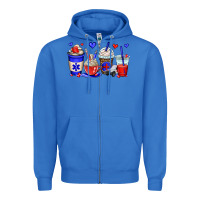 True Royal emt emergency medical technician coffee cups Zipper Hoodie - OliviaCreatesArt