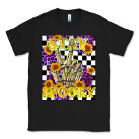 Black stay skeleton hand spooky Classic Tee - LillyAllenDesigns