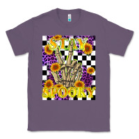 Lavender stay skeleton hand spooky Classic Tee - LillyAllenDesigns