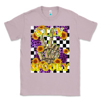 Lilac stay skeleton hand spooky Classic Tee - LillyAllenDesigns