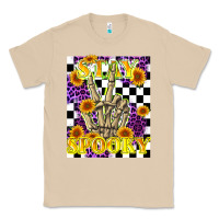 Mushroom stay skeleton hand spooky Classic Tee - LillyAllenDesigns