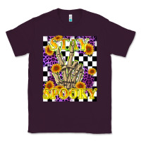Plum stay skeleton hand spooky Classic Tee - LillyAllenDesigns