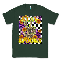 Sports Green stay skeleton hand spooky Classic Tee - LillyAllenDesigns