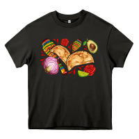 Asphalt empanadas roses onion lime and avocado Heavy Core Tee - AdoDesignShop