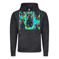 Vintage Black Chimpanzee And Banana Vintage Hoodie - LillyAllenDesigns