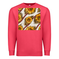 Cardinal baseball sunflowers and leopard seamless pattern Premium Sweatshirt - BundleAndBundleShop