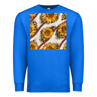 True Royal baseball sunflowers and leopard seamless pattern Premium Sweatshirt - BundleAndBundleShop