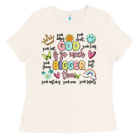 Bone god is so much bigger than malia Ladies Tee - MaliasSmallBusiness