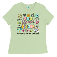 Matcha god is so much bigger than malia Ladies Tee - MaliasSmallBusiness